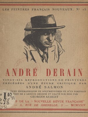 cover image of André Derain